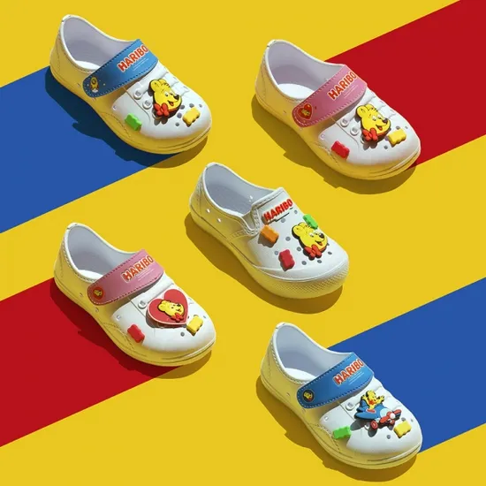 하리보 밴드 벨크로 실내화