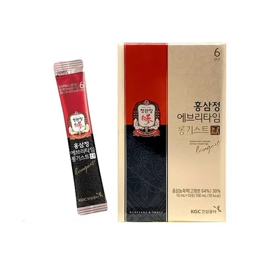 홍삼정 롱기스트 10ml 10포 쇼핑백 포함