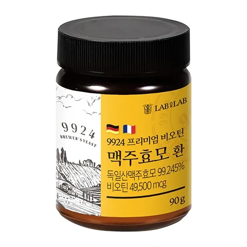 랩온랩 9924 맥주효모 환 용기형 90g