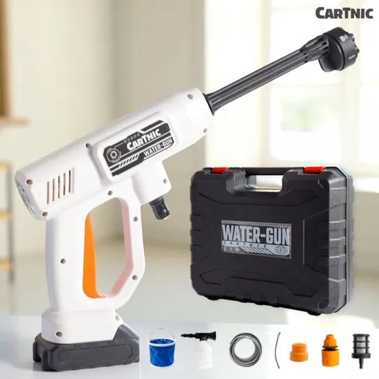 카트닉 워터건 무선 고압 세척기 물 분사기 세차건