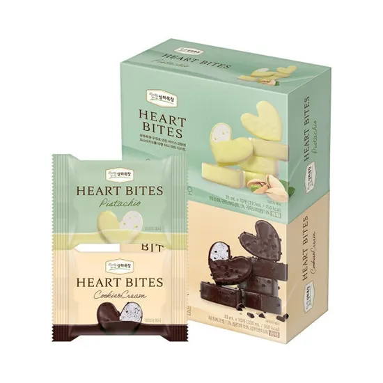 하트바이트 쿠키앤크림 피스타치오 아이스밀크 33mlx10개
