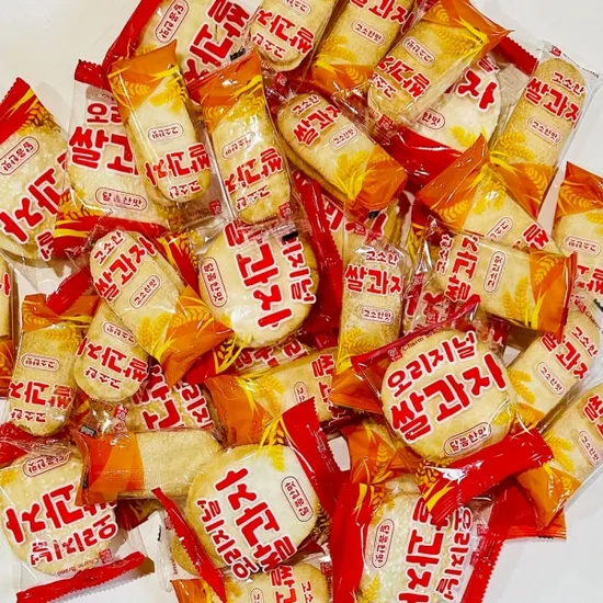 고소한 쌀과자 오리지널 쌀과자 140봉 랜덤발송