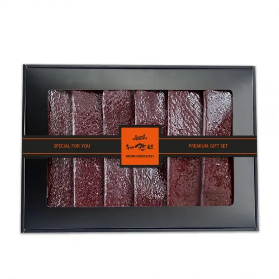 촉촉통통 수제 쇠고기육포 선물세트 360g 쇼핑백포함