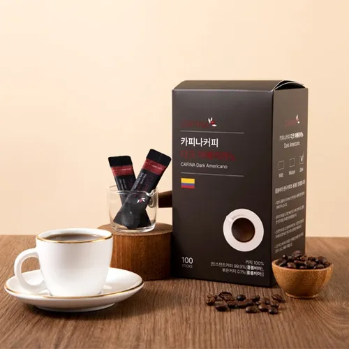 카피나 다크아메리카노 스틱커피 1g 100개입 1박스