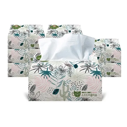 소프트팩 사각 미용티슈 200매 9개