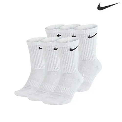 에브리데이 쿠션 스포츠 양말 SX7664-100 6족구성