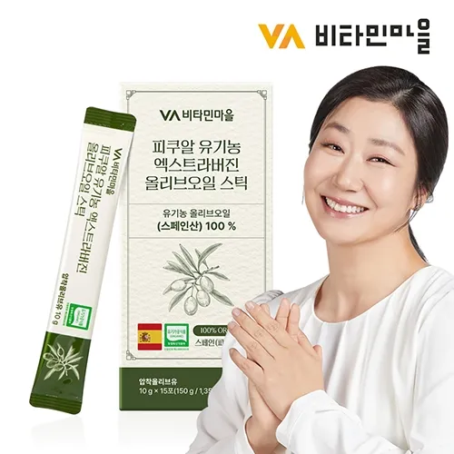 피쿠알 유기농 엑스트라버진 올리브오일 스틱 10g*15포