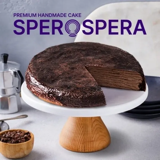 시그니처 초코 크레이프 케이크