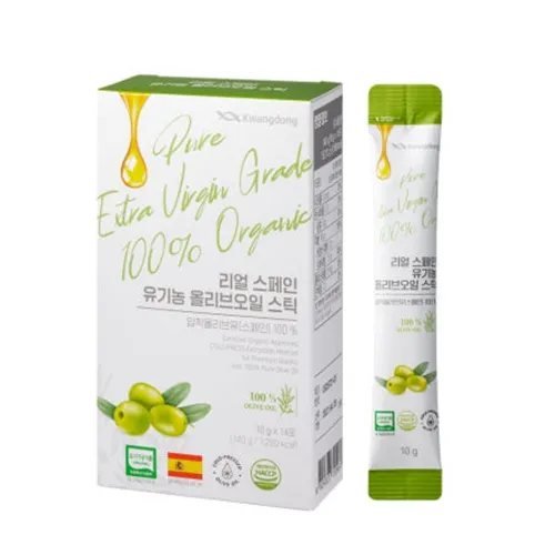리얼 스페인 유기농 올리브오일 스틱 10g 14포입