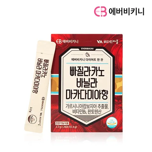 빠질라카노 바닐라 마카다미아향 3.3g 28포 1개