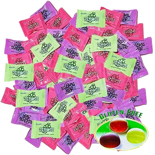 농축 과즙 딸기 포도 머스캣 맛 랜덤 젤리 5g 42개