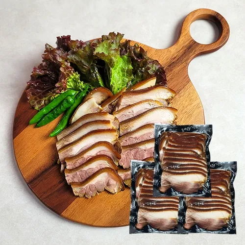 제주 흑돼지 무뼈 족발 슬라이스 250g x 3팩