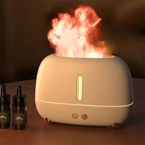 모닥불 무드등 가습기 색상 옵션선택