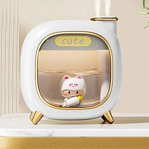 저소음 간접조명 탁상 무선 가습기 색상 옵션선택