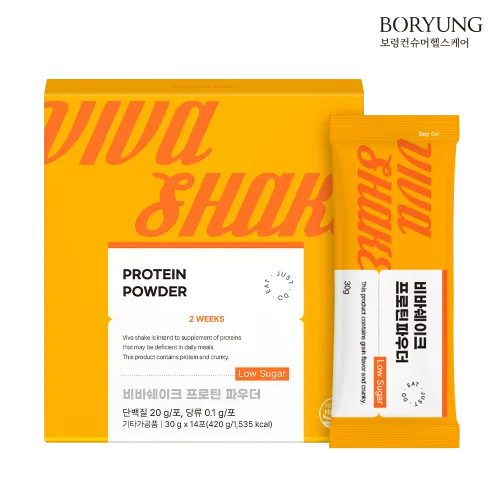 비바쉐이크 프로틴 파우더 락토프리 단백질 1박스 14포입