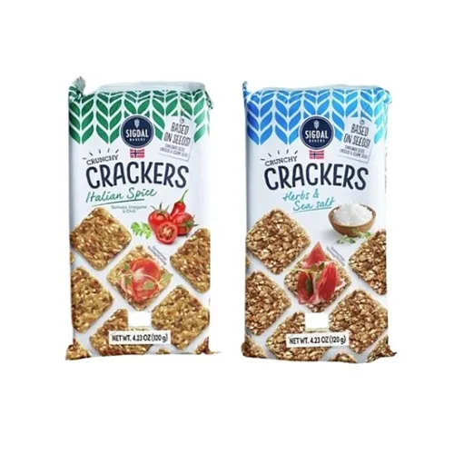 시그달 크래커 120g 이탈리안스파이스 허브앤씨솔트 택1