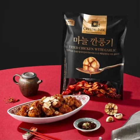 크리스탈제이드 마늘깐풍기 453g x 4팩