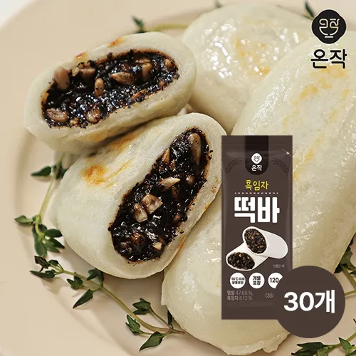 온작 이영자 흑임자 떡바 120g x 30개