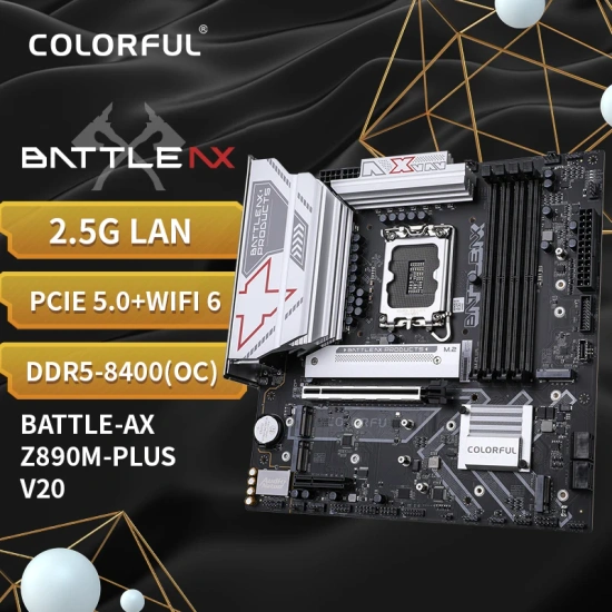 컬러풀 Battle-AX Z890M-Plus V20 메인보드 ($137.29/무료)