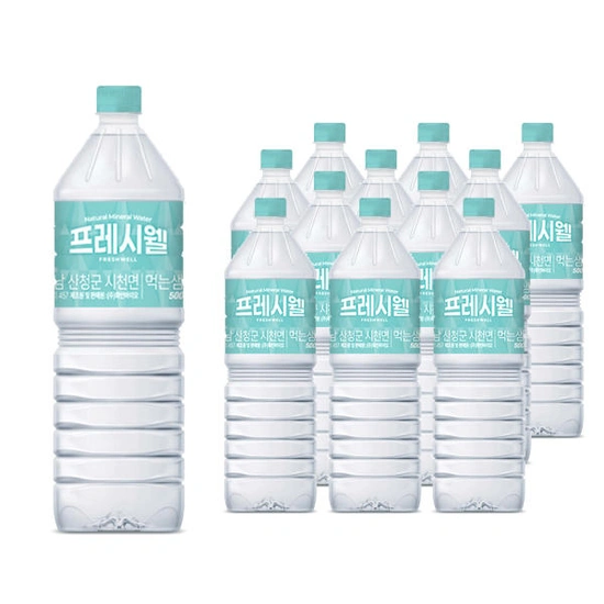프레시웰 생수 2L X 12개 (5,640원/무료)