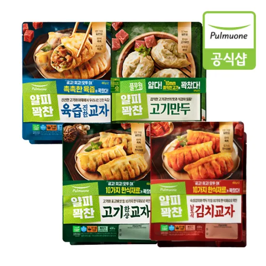풀무원 얇은피만두 400g x 12개 (27,900원/무료)