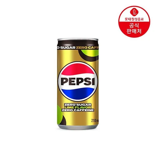 펩시콜라 제로슈거 제로카페인 210ml 60캔 (24,310원/무료)