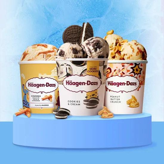 하겐다즈파인트3통 (24,900원/무료)