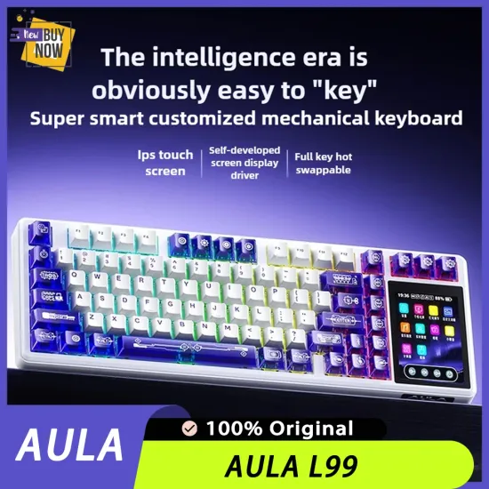 Aula 독거미 L99 3.98인치 터치 스크린 기계식키보드