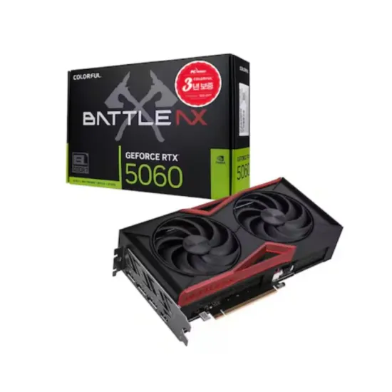 컬러풀 지포스 RTX 5060 토마호크 DUO D7 8GB