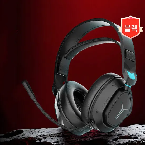 레노버 리전 R360 유무선 블루투스 게이밍 헤드폰 헤드셋 블랙