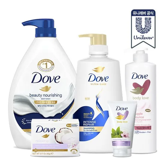 도브 바디워시 1L 2개