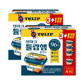 농심 덴마크튤립햄클래식 340g 8입