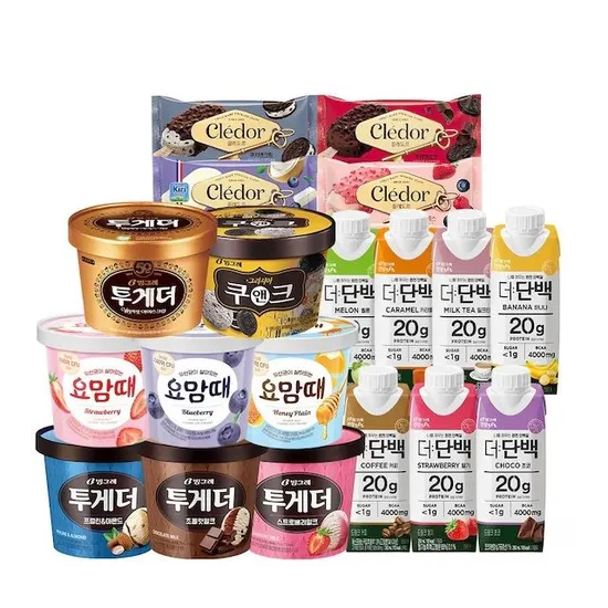 투게더 요맘때 아이스크림 파인트 3+2 골라담기