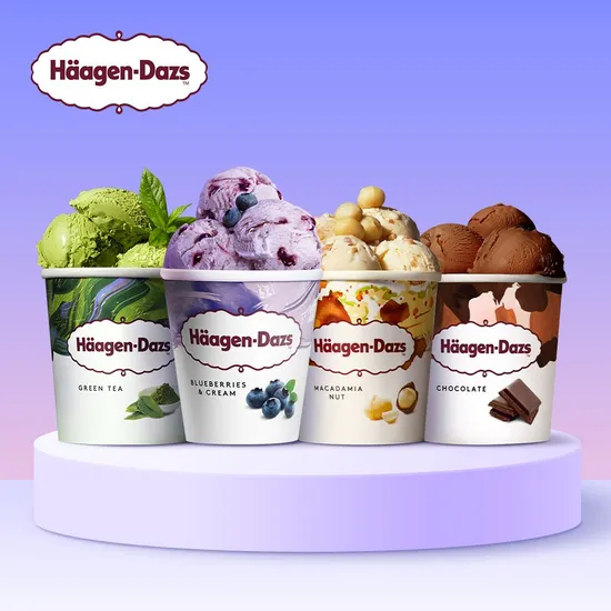 하겐다즈 파인트 3통 골라담기