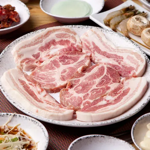 유황한돈 냉장 삼겹살/목살 1kg