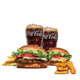 불고기와퍼 콰치와퍼주니어 콜라R 콜라R 프렌치프라이R 너겟킹4조각