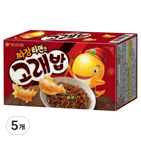 고래밥 짜장라면맛 46g x 5개