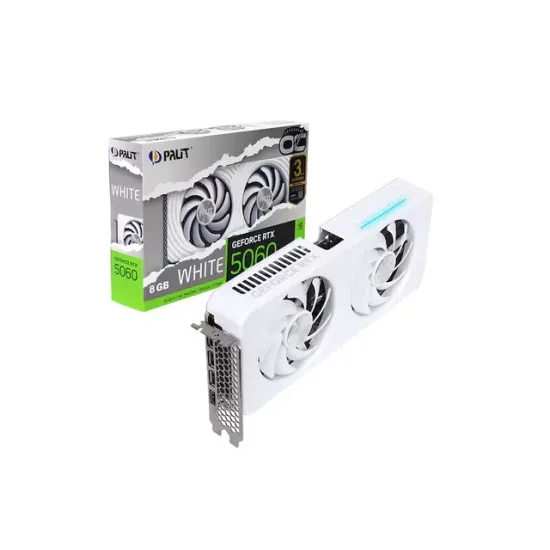 PALIT 지포스 RTX 5060 WHITE OC D7 8GB