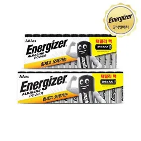 에너자이저 알카라인 24개