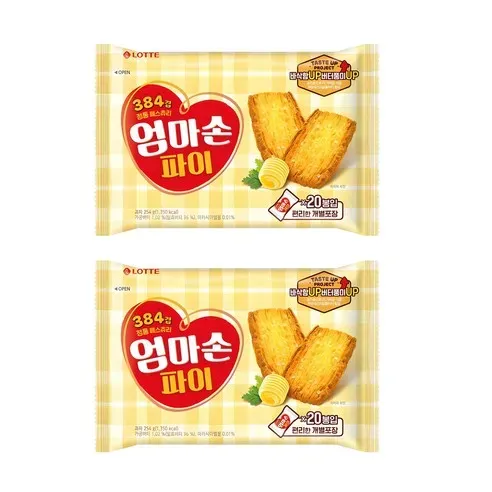 엄마손 파이 254g 2개