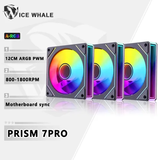 짭안리 120mm 시스템 팬 Ice whale prism 7 pro