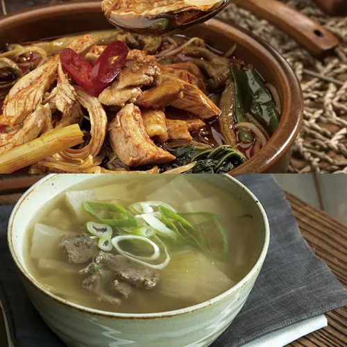 닭개장 소고기무국 500g x 10팩