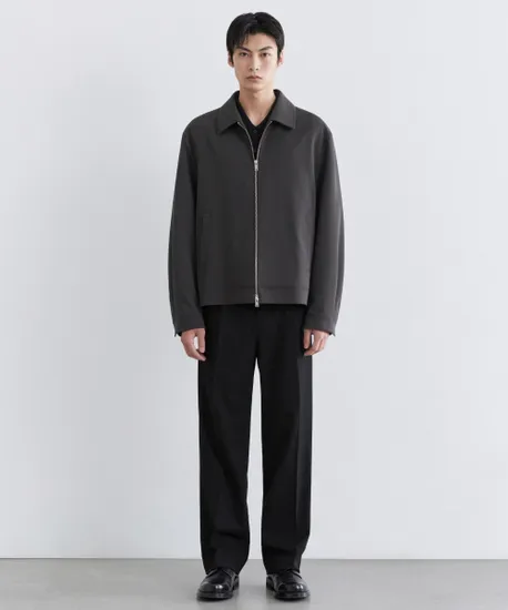 무신사스탠다드 와이드 히든 밴딩 슬랙스