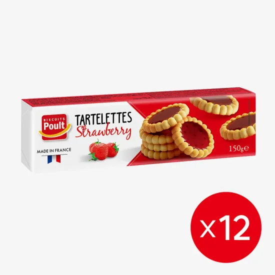 폴트 딸기 살구 초콜릿 타르트 150g x 24개