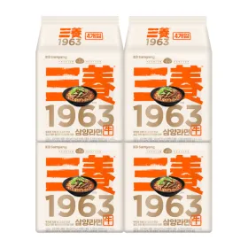 삼양 1963라면 4입 4개