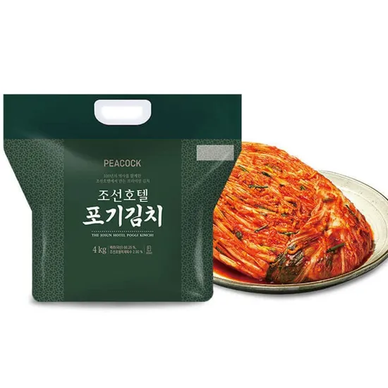 피코크 조선호텔 특제육수 포기김치 4kg