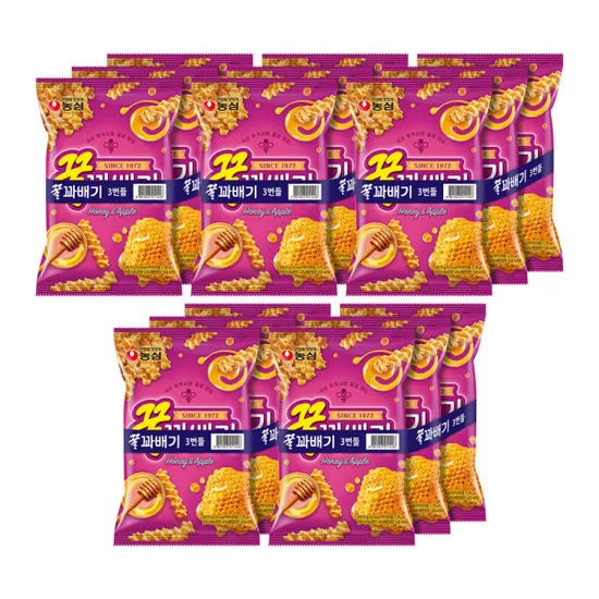 농심 꿀꽈배기 3번들 210g 5개
