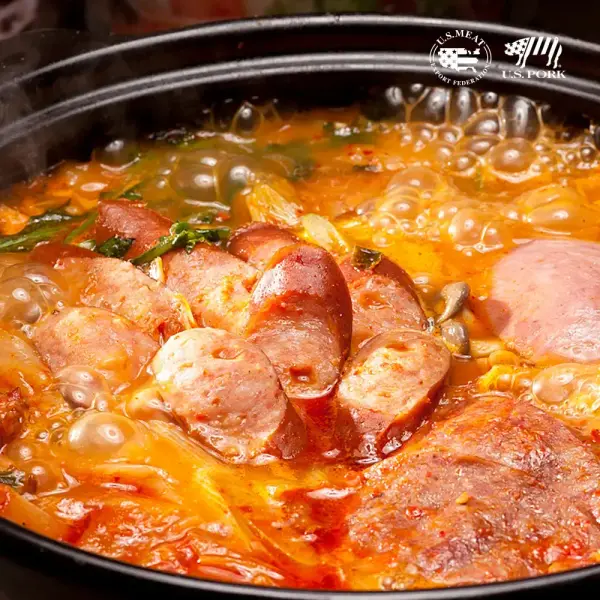 쟌슨빌 부대찌개 500g 4팩 더진한 오리지널