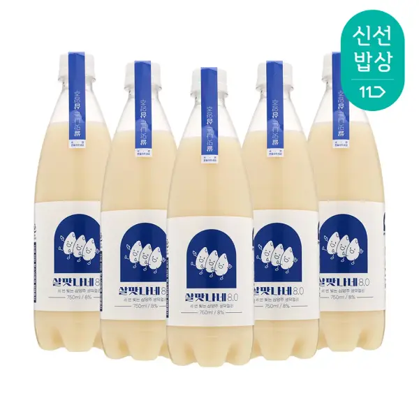 살맛나네 삼양주막걸리 8.0 750ml 5병 외 다양