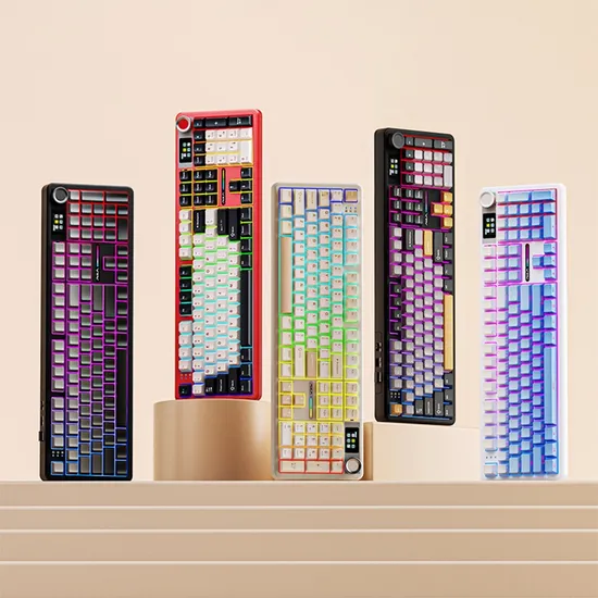 Aula 독거미 F108 pro 유무선 기계식 키보드